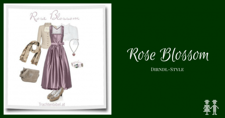 Rose Blossom Dirndl-Style
