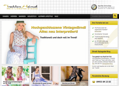 Trachtenheimat Online-Shop