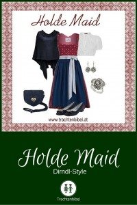 Klassische Farben: Holde Maid Dirndl-Style zum Nachshoppen.