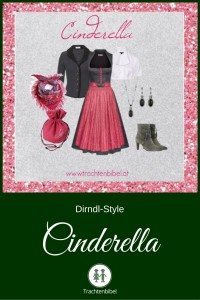 Ein Styling in Anthrazit und Rosa für eine Cinderella!