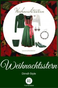Ein Style in Rot und Grün passend zum Weihnachtsstern!