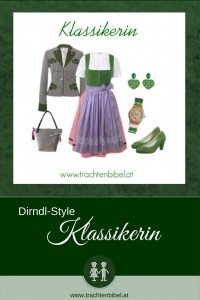 Ein klassisches Ausseer Dirndl ist die Basis für den Dirndl-Style Klassikerin. Ein traditionelles Outfit modern interpretiert