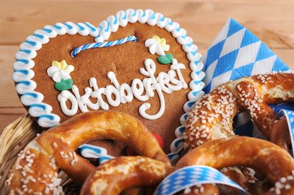 Bayrische Brezen sind nicht nur gut sondern auch eine schöne Dekoration
